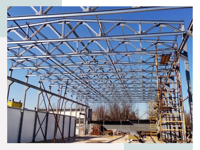 Строительство цехов в Юбилейный от 618 руб. под ключ