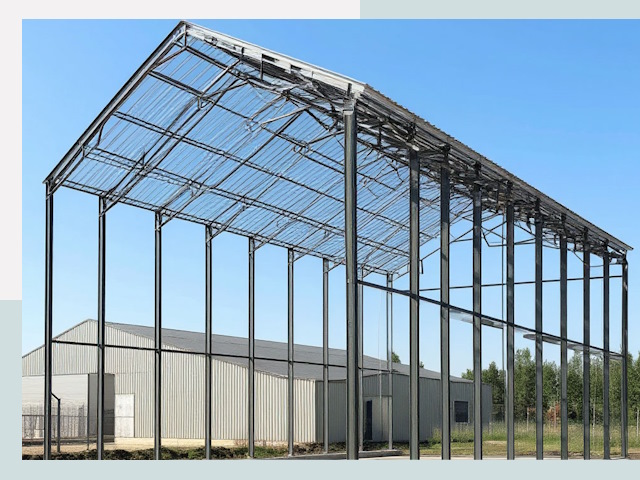 Прямо стенные ангары от СтальСтрой-Юбл по цене 618 руб.