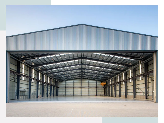 Большие ангары в юбилейном