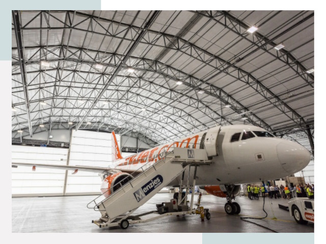 Авиационные ангары в юбилейном