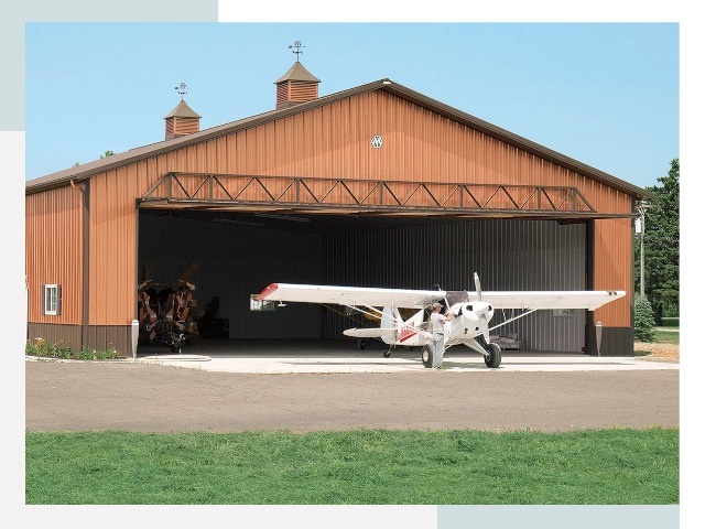 Ангары для самолетов в юбилейном