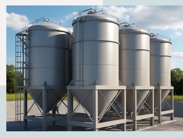 Металлические силосы от СтальСтрой-Юбл по цене 618 руб.