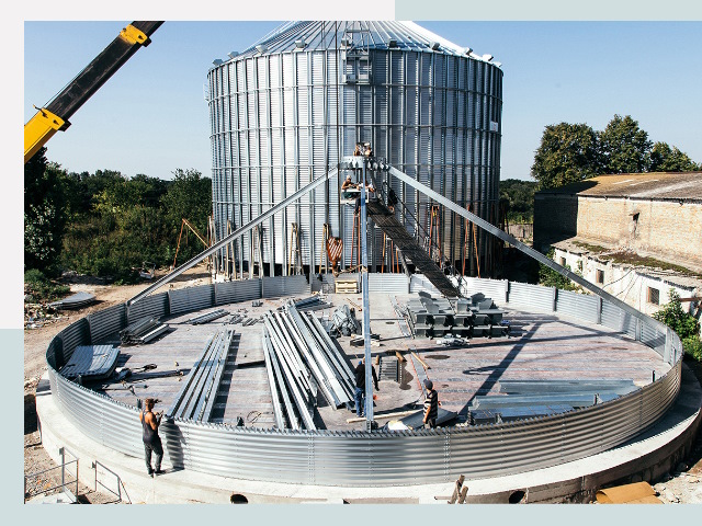 Силосы для зерна в Юбилейный от 618 руб. - Надёжное хранение