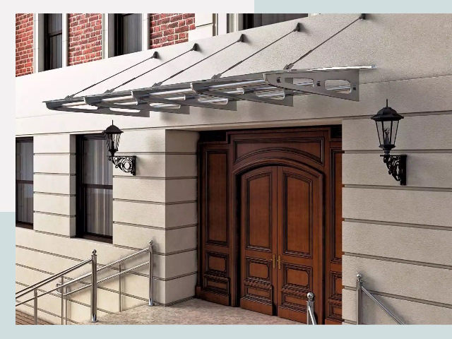 Металлические козырьки от 618 руб. в юбилейном