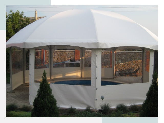 Тентовые павильоны в юбилейном