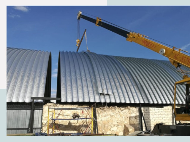 Реконструкция ангаров в юбилейном от 618 руб.