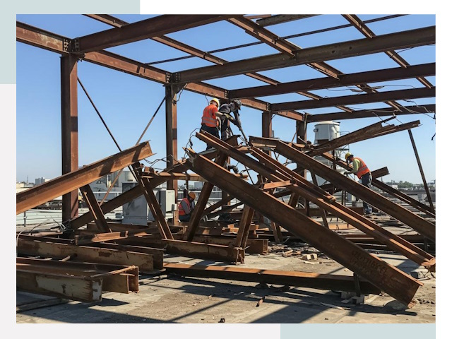 Демонтаж металлоконструкций в юбилейном от 618 руб.