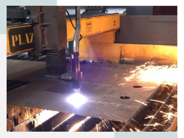Плазменная резка металла в юбилейном